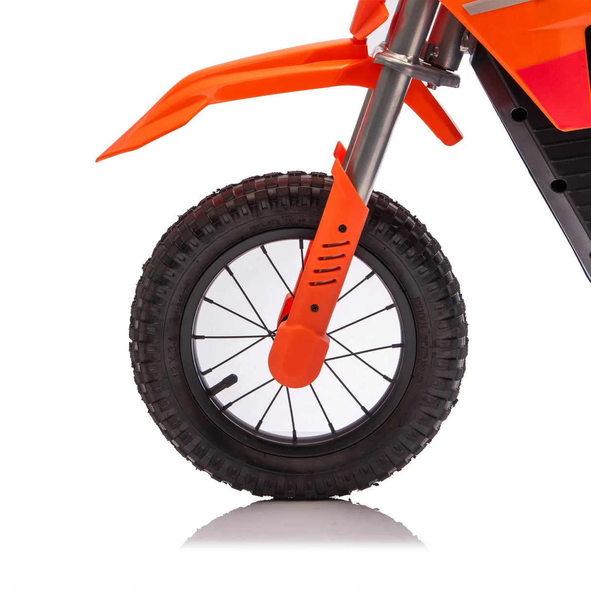 Kids Ride-On Electric Off-Road Motorcycle With Suspension - Omega Lifestyles