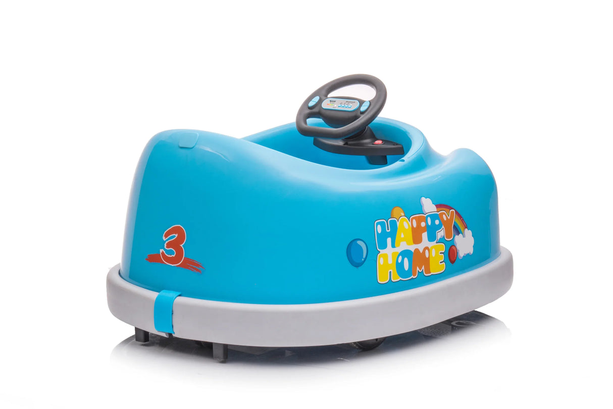 12V Dual Drive Remote Control Kids Bumper Ride-On Car - Omega Lifestyles