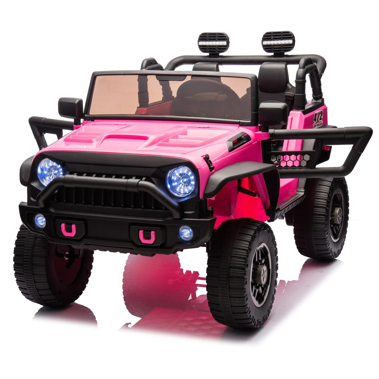 24V Two-Seater Kids Ride On Truck With Bluetooth Remote Control - Omega Lifestyles