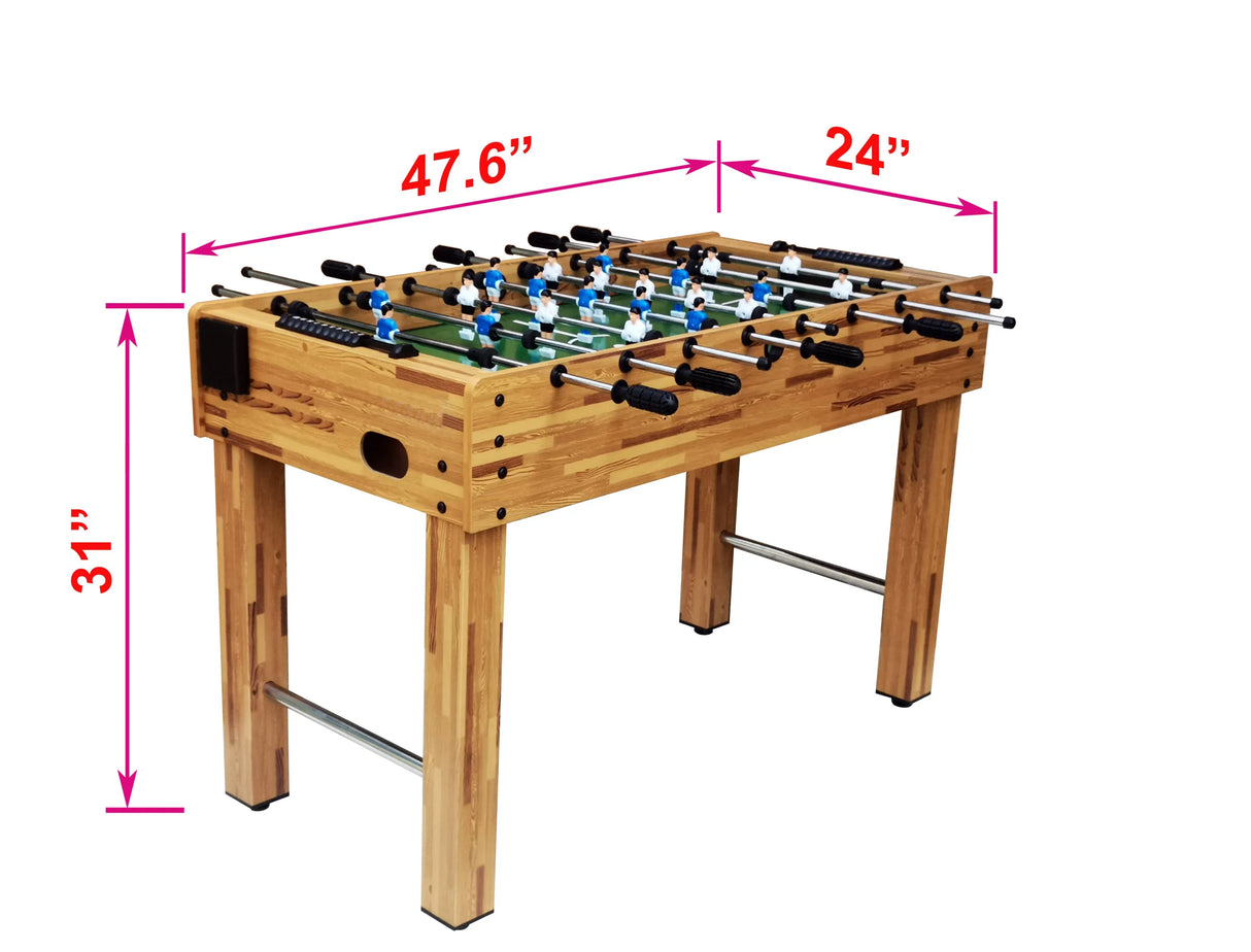 4ft American Design MDF Steel Foosball Table - Omega Lifestyles