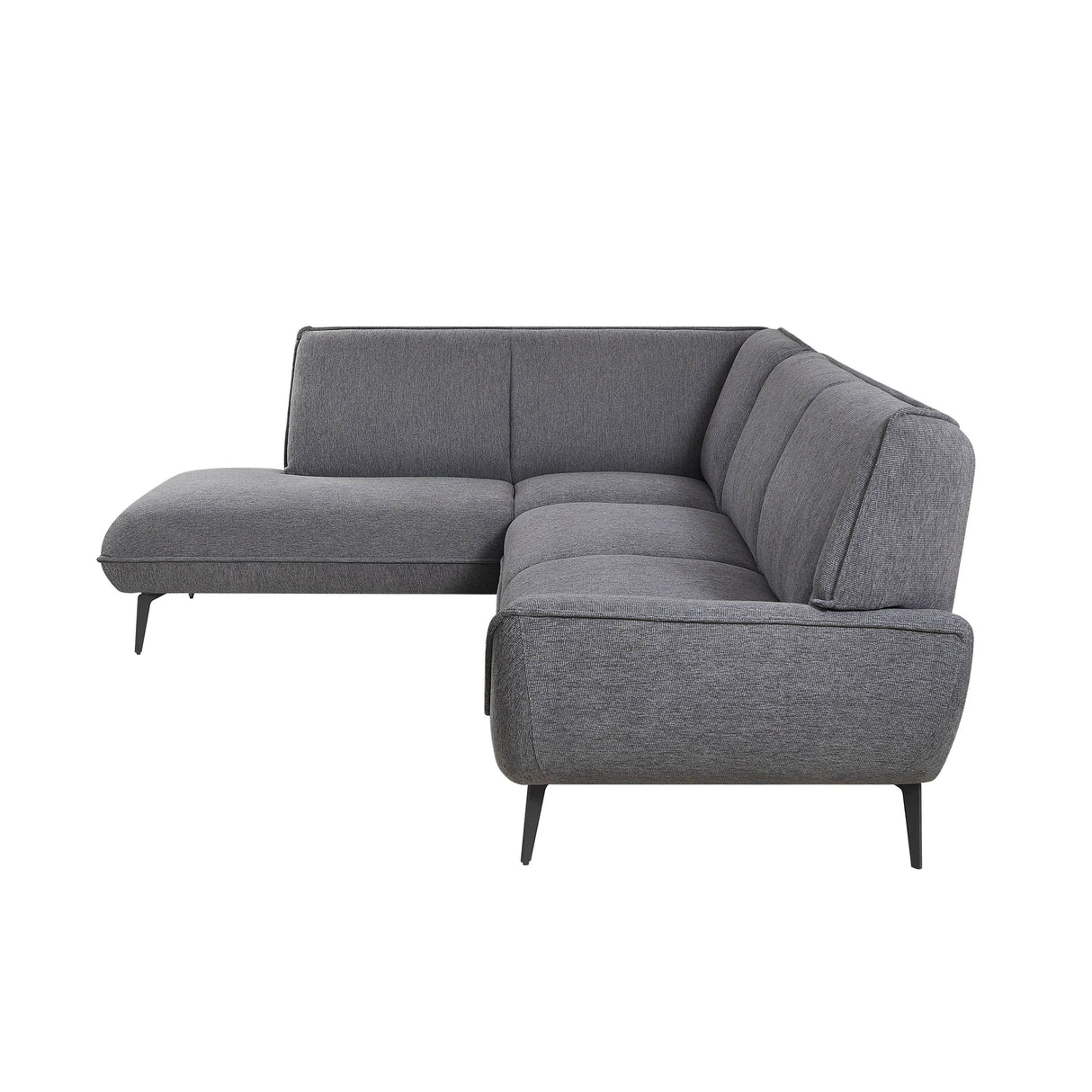 Large Soft Combination Sofa With Two-Tone Fabric - Omega Lifestyles