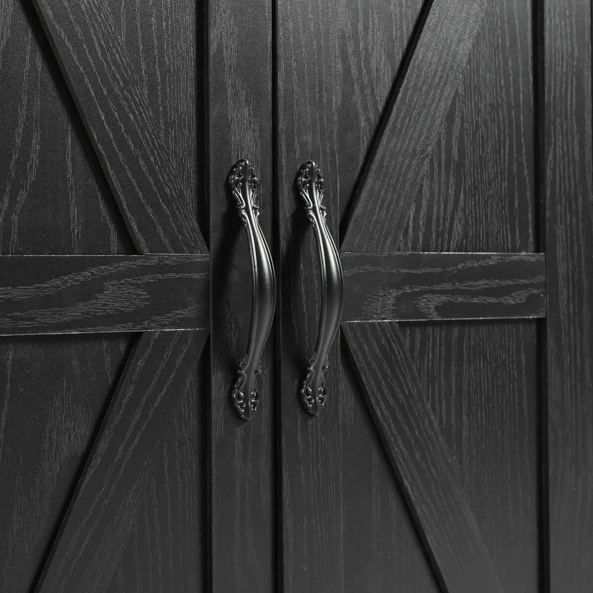 Farmhouse Style Rolling Kitchen Island With Power Outlet - Omega Lifestyles