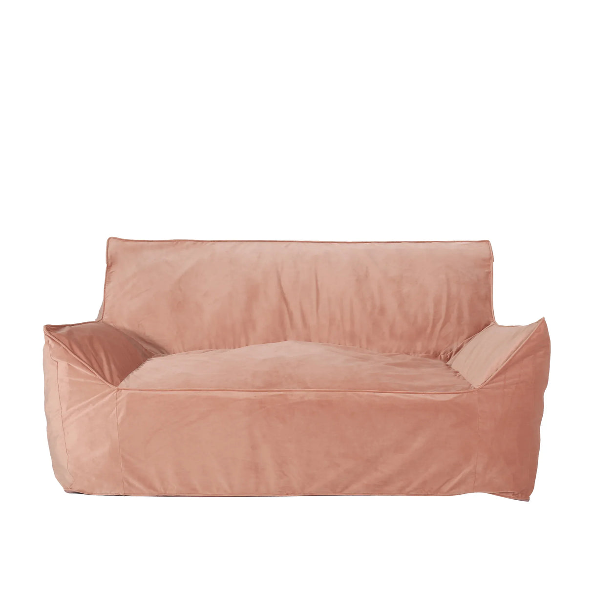 Velveteen Oversized Velvet Foam Filled Bean Bag Chair - Omega Lifestyles