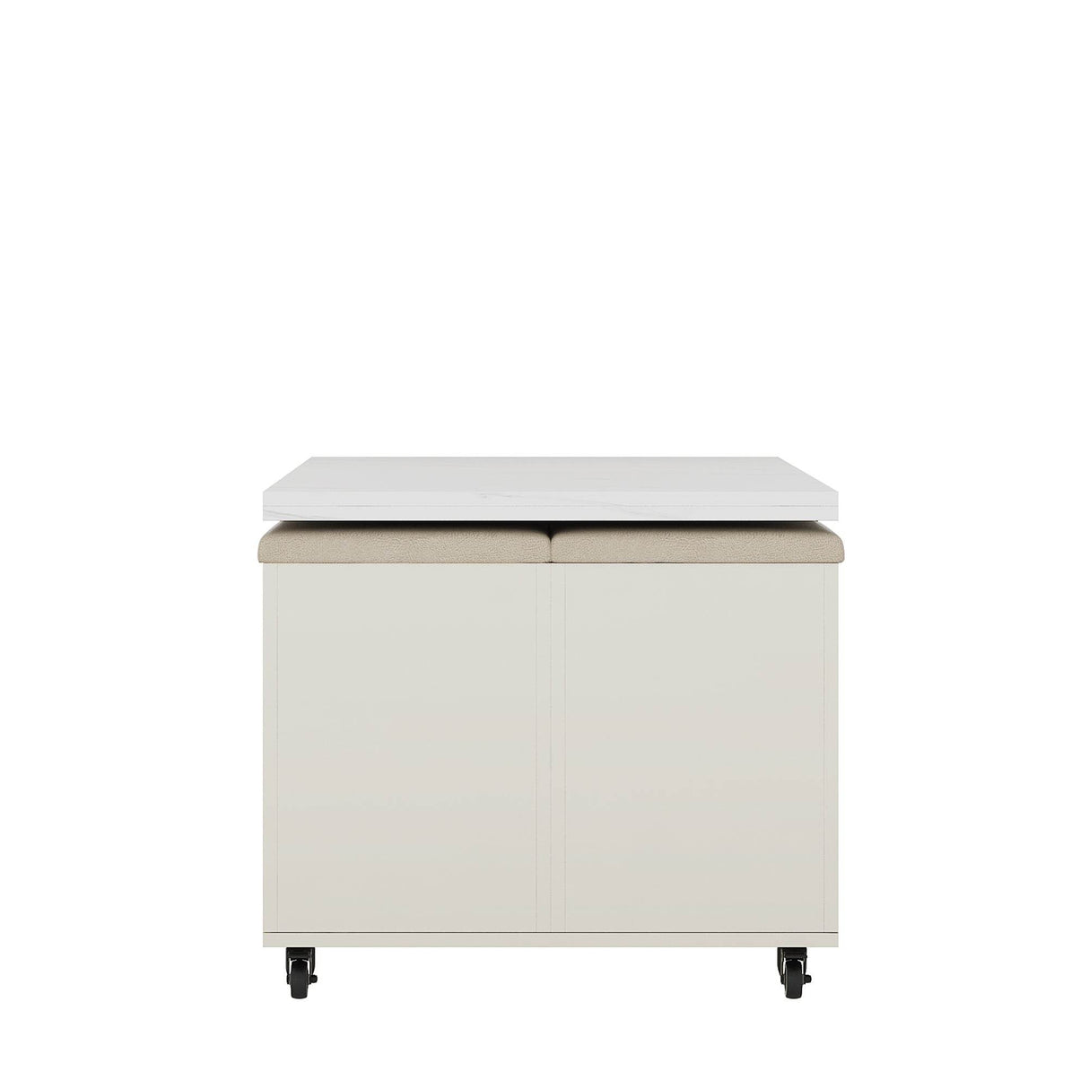 Modern Lift-Up Coffee Table With Storage And Four Stools - Sleep Galleria