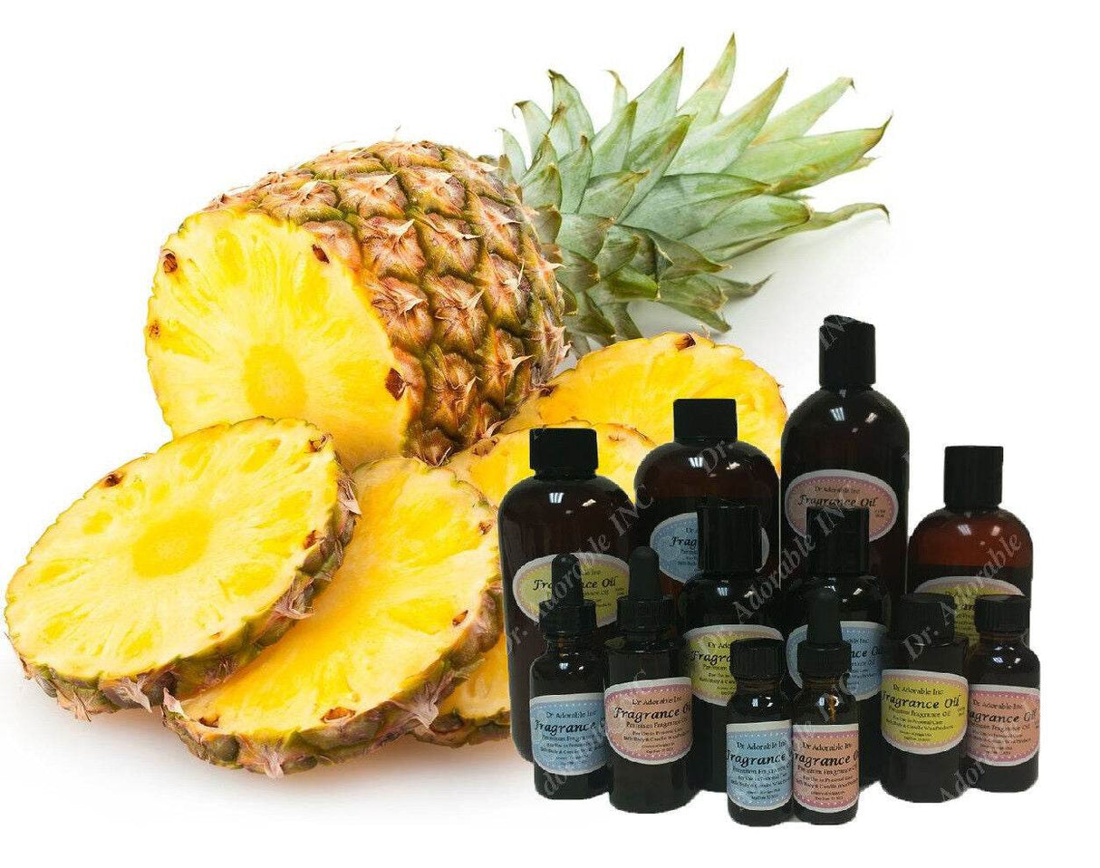 PINEAPPLE UNCUT FRAGRANCE OIL PURE 0.6Oz 1Oz 2Oz 4Oz up to 16Oz Free Shipping!!!