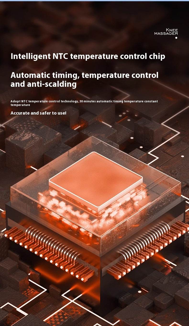 Rechargeable Warm Handheld Massage Device For Pain Relief - Sleep Galleria