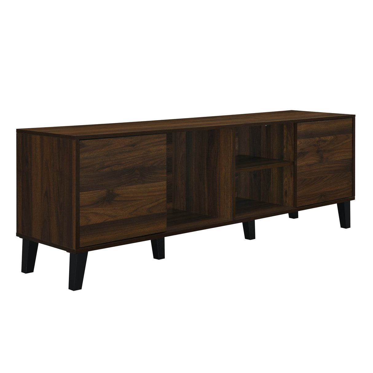 Mid Century Retro Particle Board TV Stand Console - Omega Lifestyles