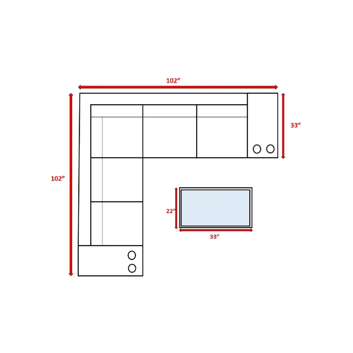 8-Piece Fully Assembled Outdoor Wicker Sectional Set With Cushions - Omega Lifestyles