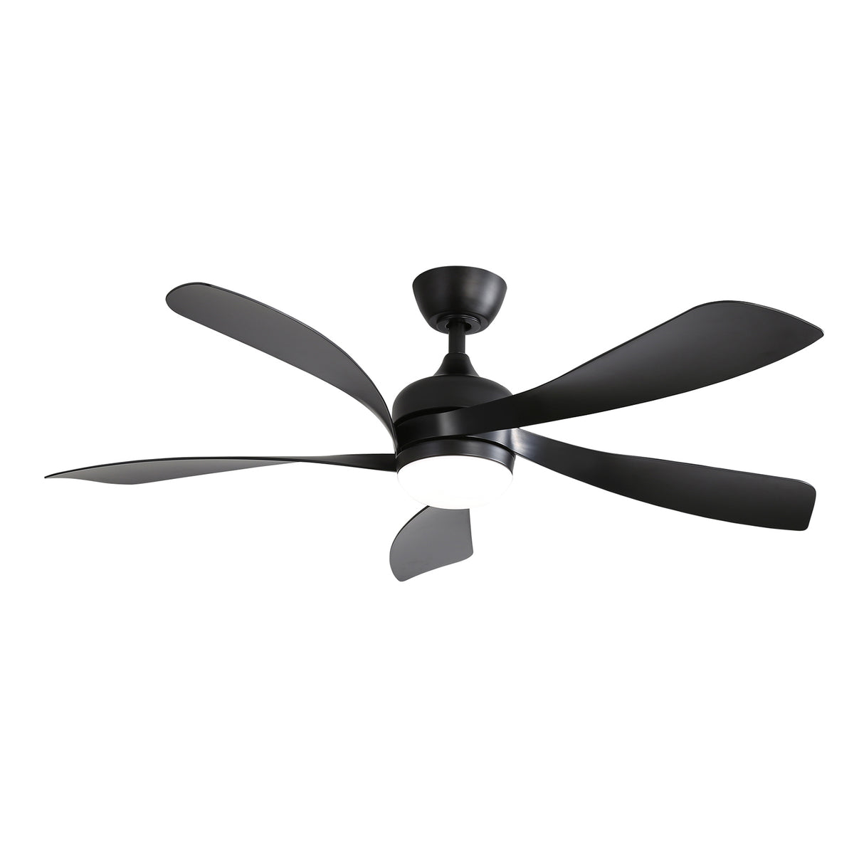 52-Inch Modern Reversible Dc Motor Ceiling Fan With Light