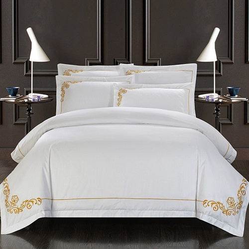 Four-Piece Pure Cotton Twill Comforter Set - Sleep Galleria