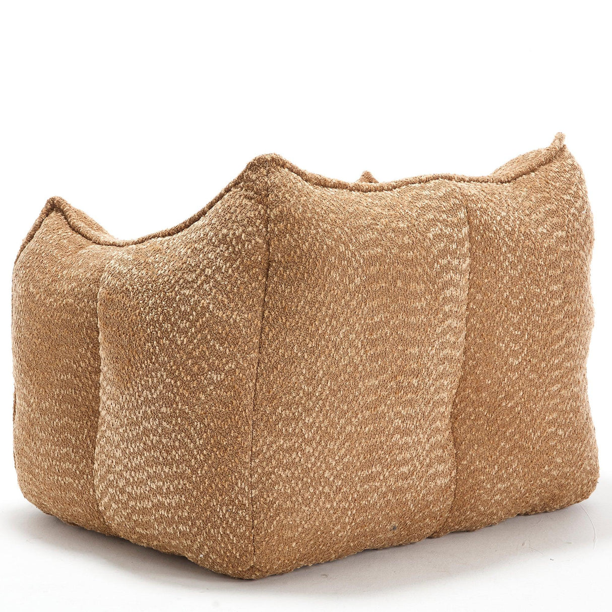 Chenille Bean Bag Chair Soft Foam Living Room Seating - Omega Lifestyles