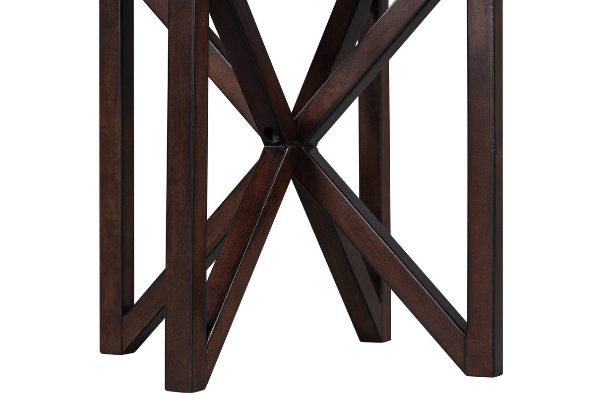 Modern Round Tempered Glass Top Coffee Table - Sleep Galleria