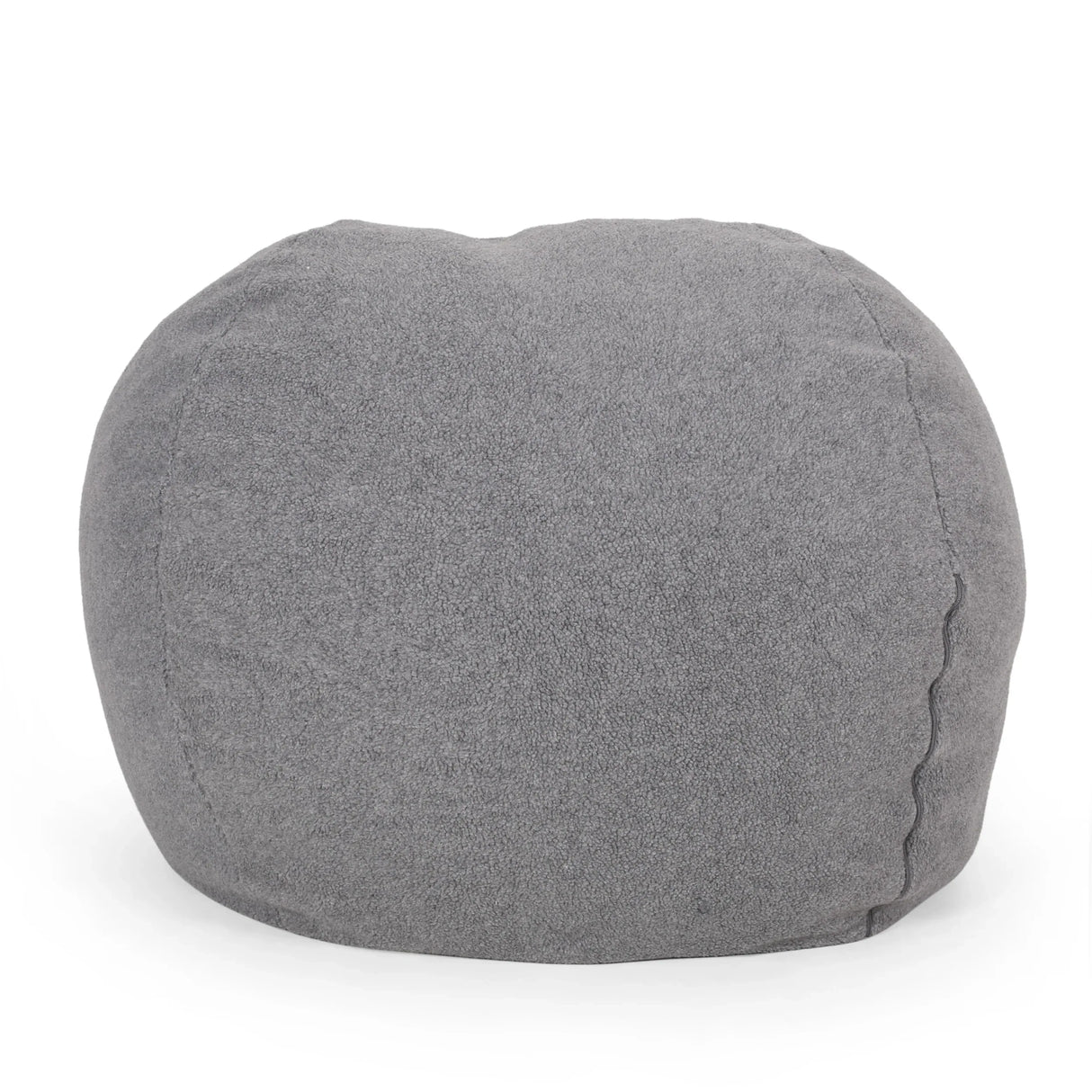 Cozy Rounded Foam Filled Fabric Bean Bag Chair - Omega Lifestyles
