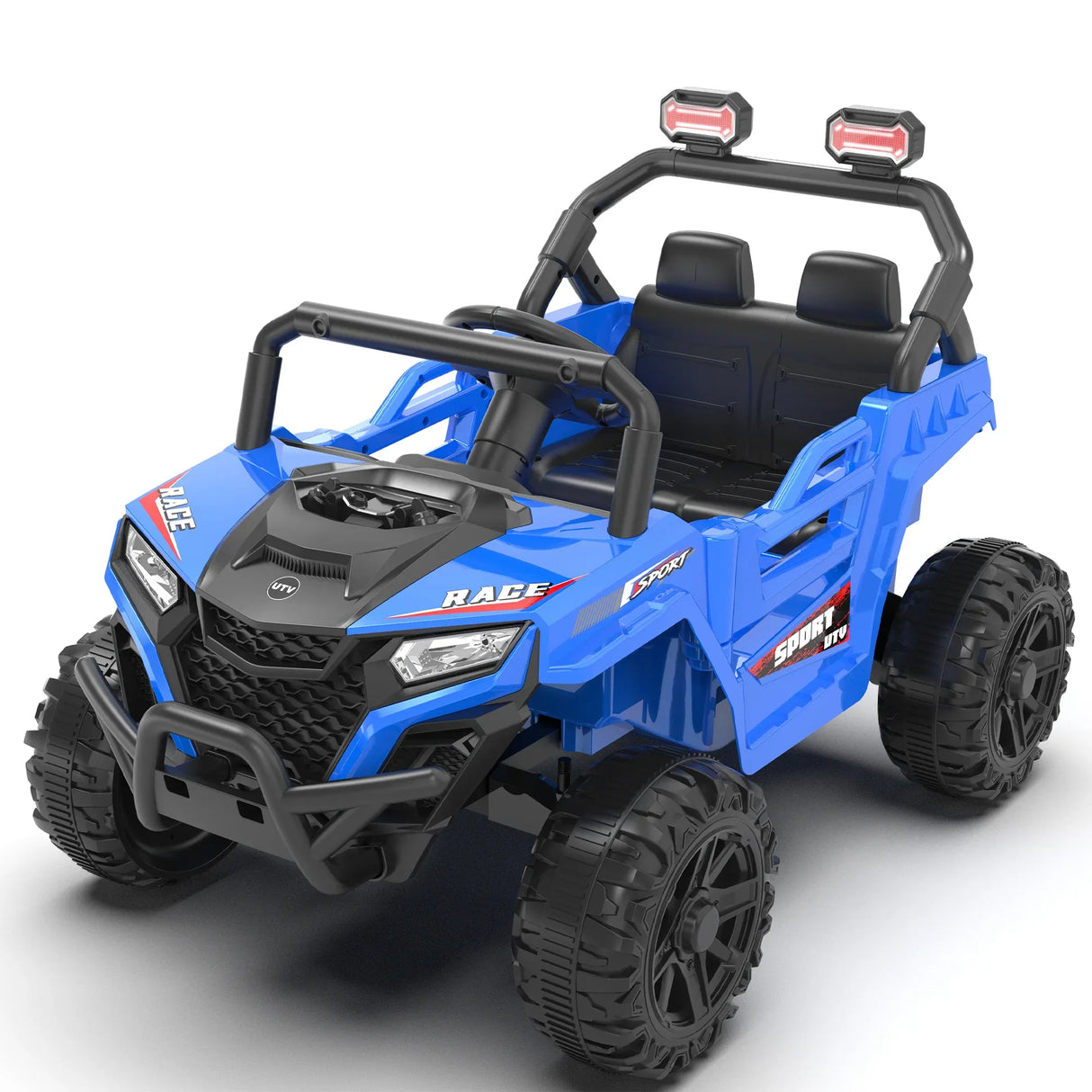 12V Dual-Drive Kids Ride On UTV With Suspension - Omega Lifestyles