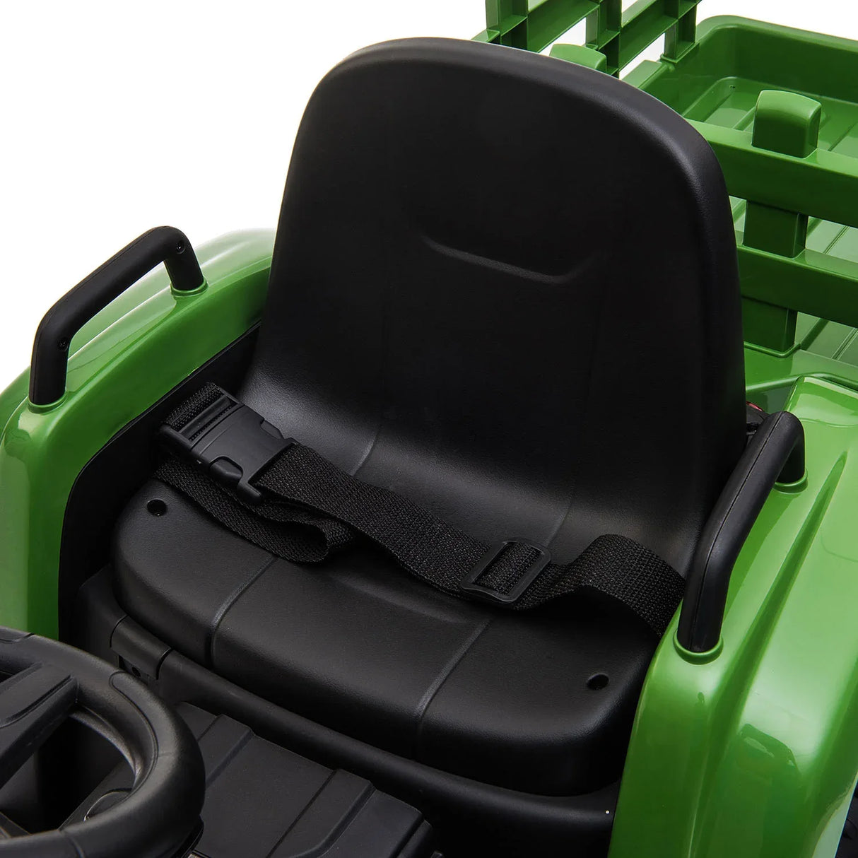 12V Battery Powered Kids Ride-On Tractor With Trailer - Omega Lifestyles