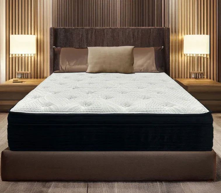 Soft 13-Inch Hybrid Cooling Plush California King Mattress - Omega Lifestyles