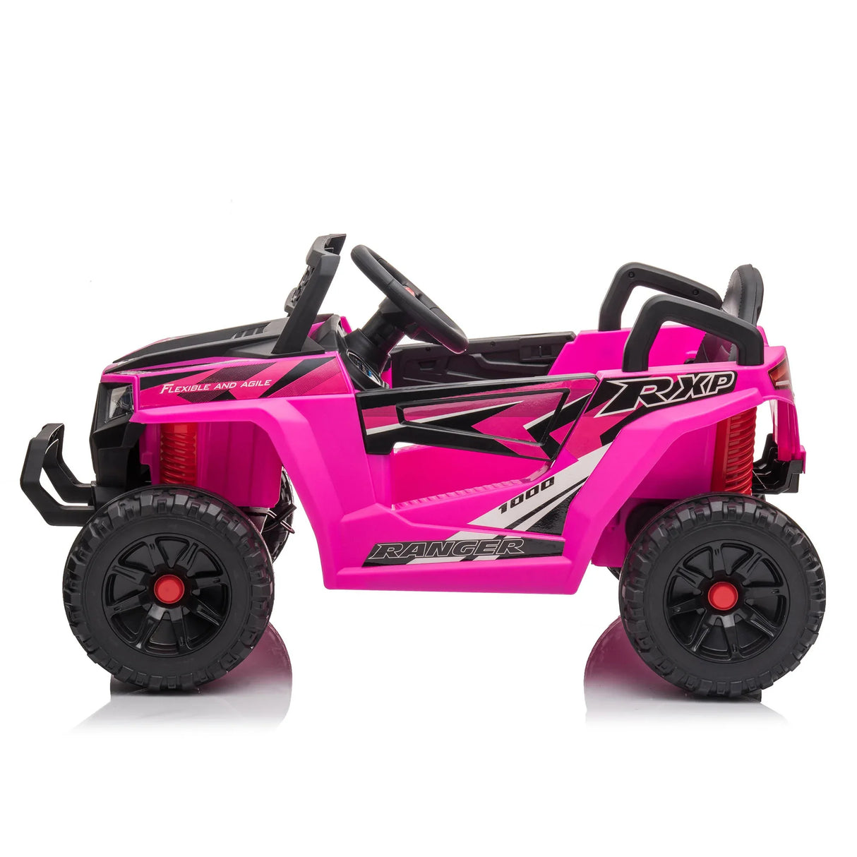 12V Kids Ride-On Mini UTV Electric Car With Safety Belt - Omega Lifestyles