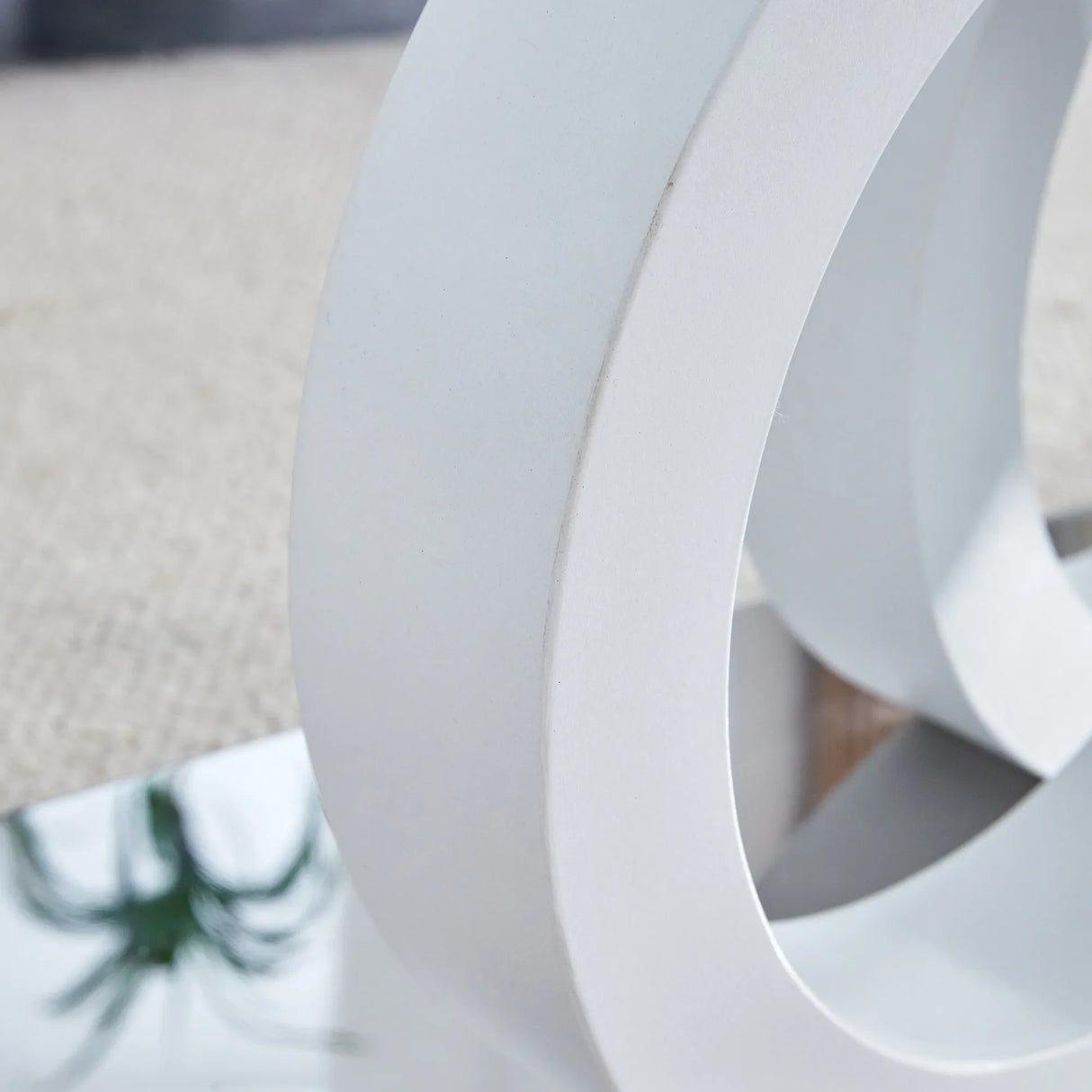 Modern Minimalist Glass Top MDF Coffee Table - Omega Lifestyles