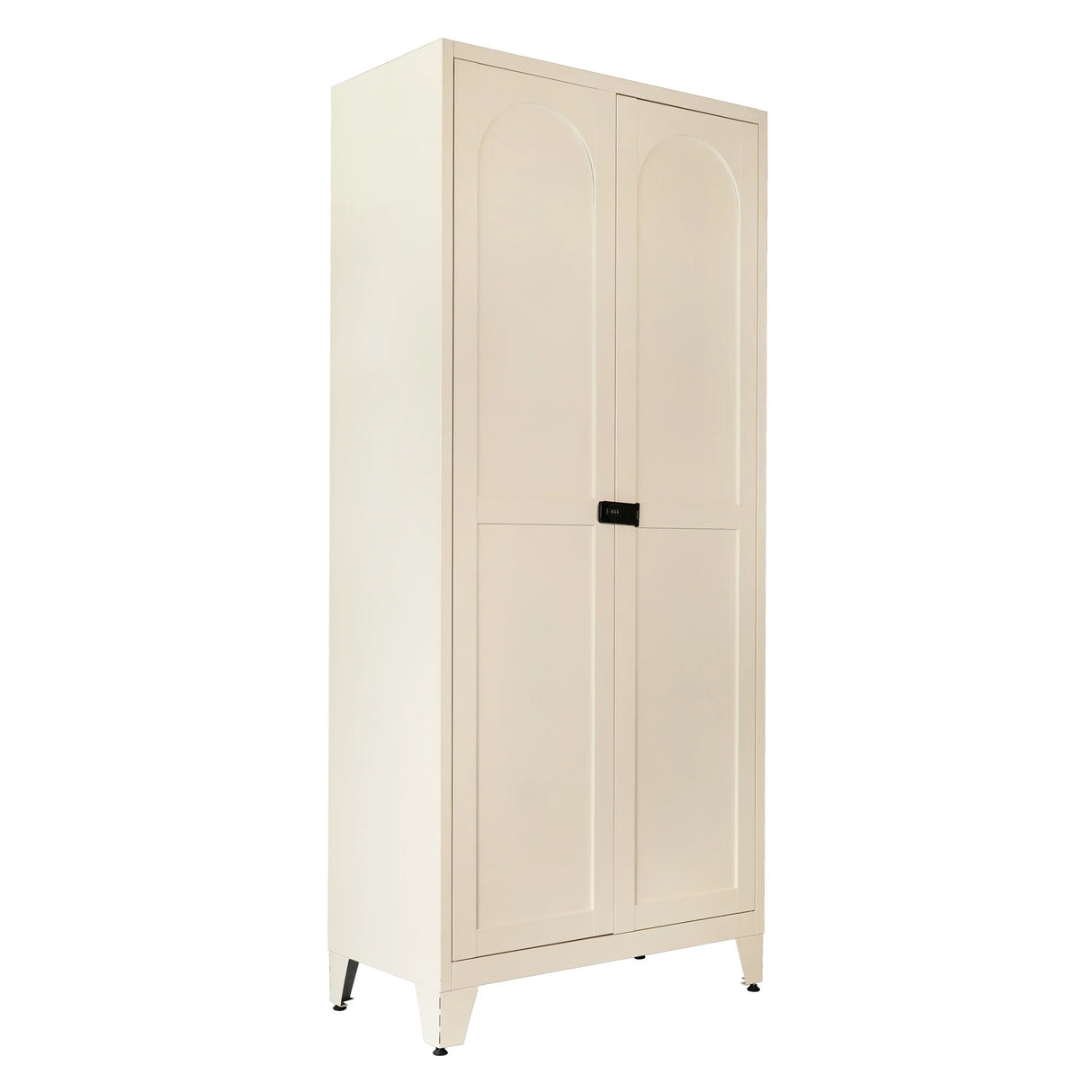 71-Inch Steel Locking Storage Cabinet With Adjustable Shelves - Omega Lifestyles