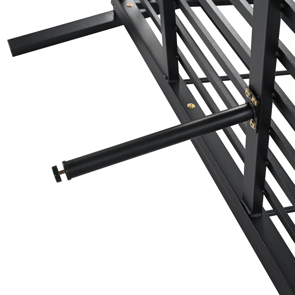 5-Piece Acacia Wood Iron Frame Patio Furniture Set - Omega Lifestyles