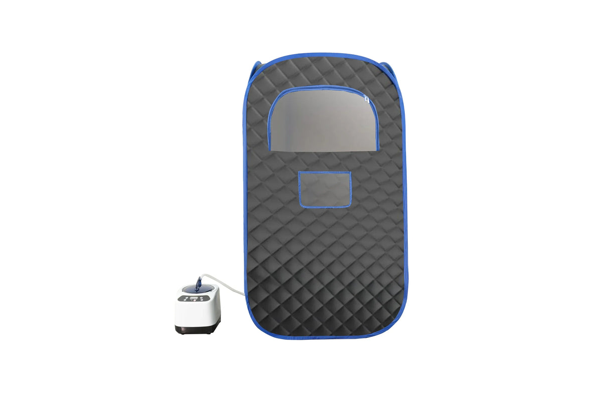 Portable Steam Sauna Tent With Folding Chair and Remote - Omega Lifestyles