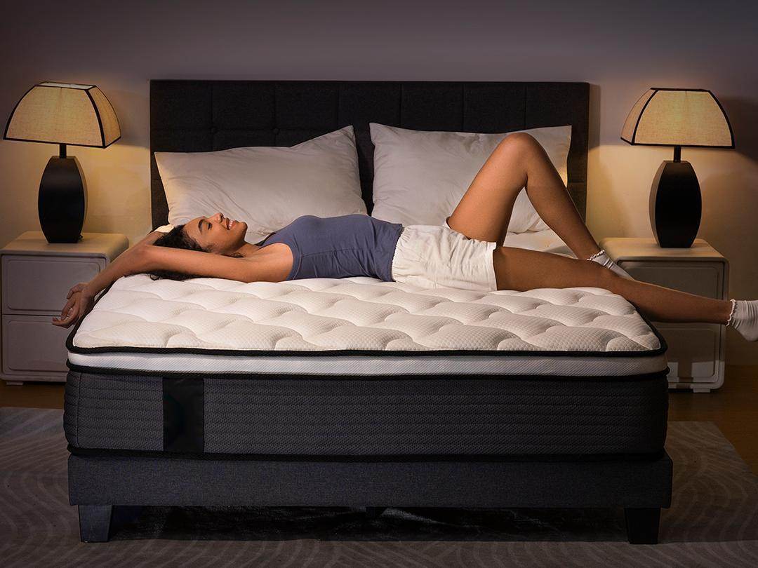 Medium 10-Inch Cooling Gel Memory Foam Hybrid Mattress - Omega Lifestyles