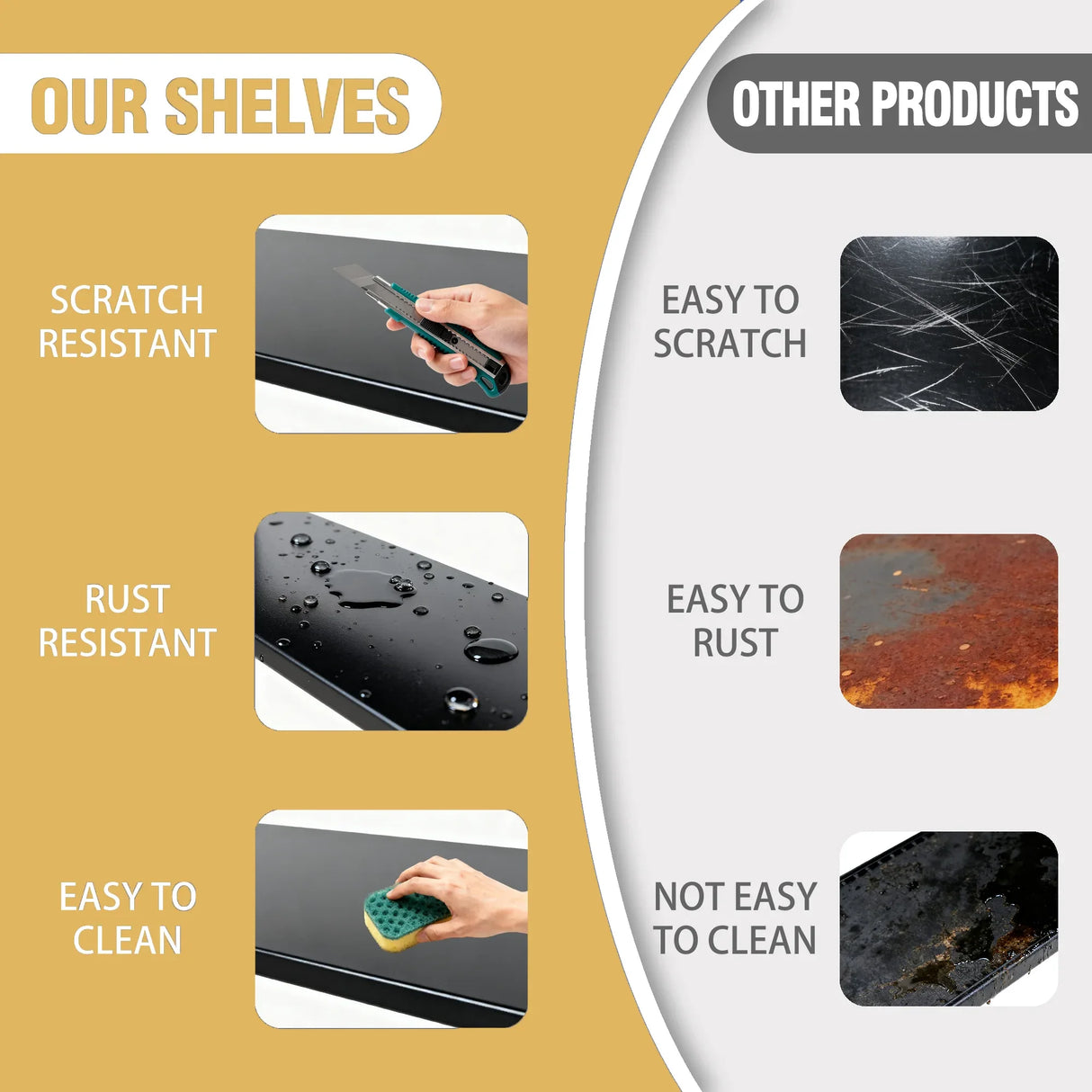 5-Tier Adjustable Metal Storage Shelving Unit - Omega Lifestyles