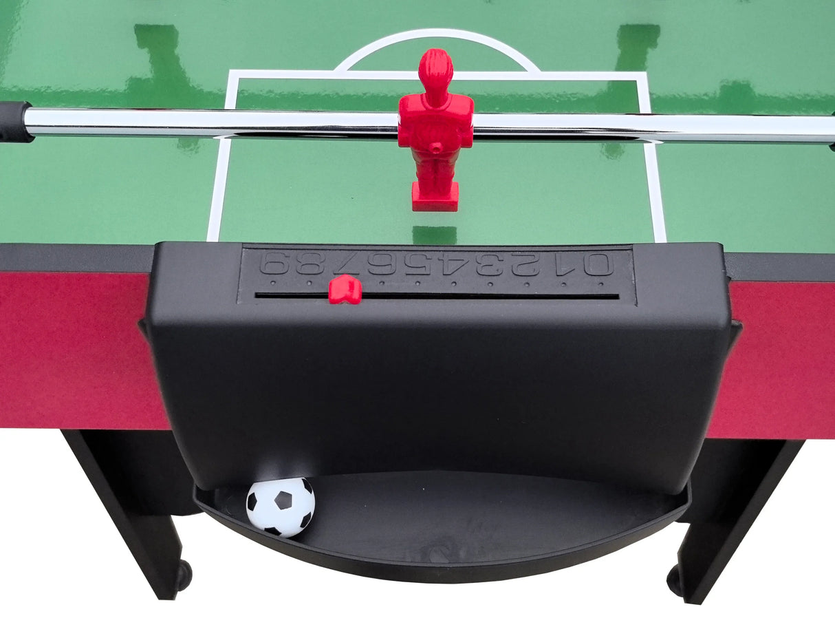 48-Inch Wood Foosball Table With MDF Steel Construction - Omega Lifestyles