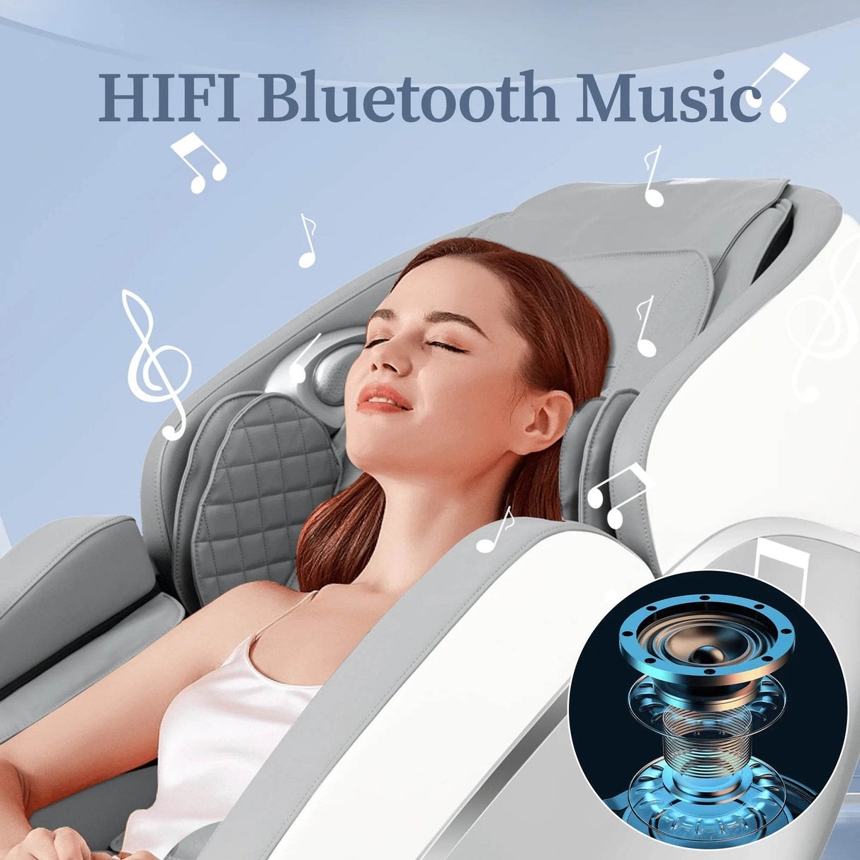 2025 Upgraded 4D Massage Chair Full Body Zero Gravity SL Track Shiatsu Stretching Relief, Back & Calf Heating, Install-Free