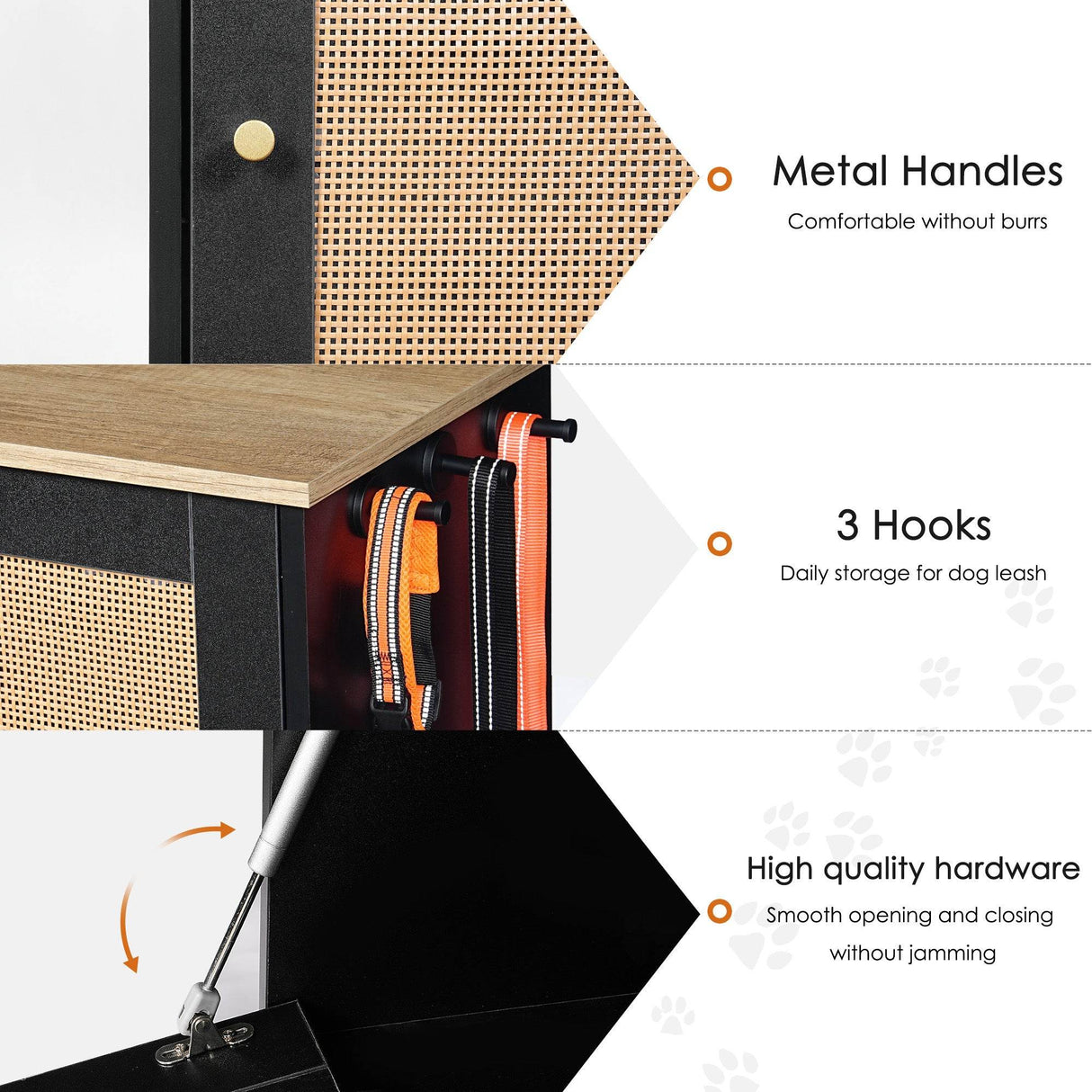 Pet Feeding Station With 2 Elevated Bowls And Storage - Sleep Galleria