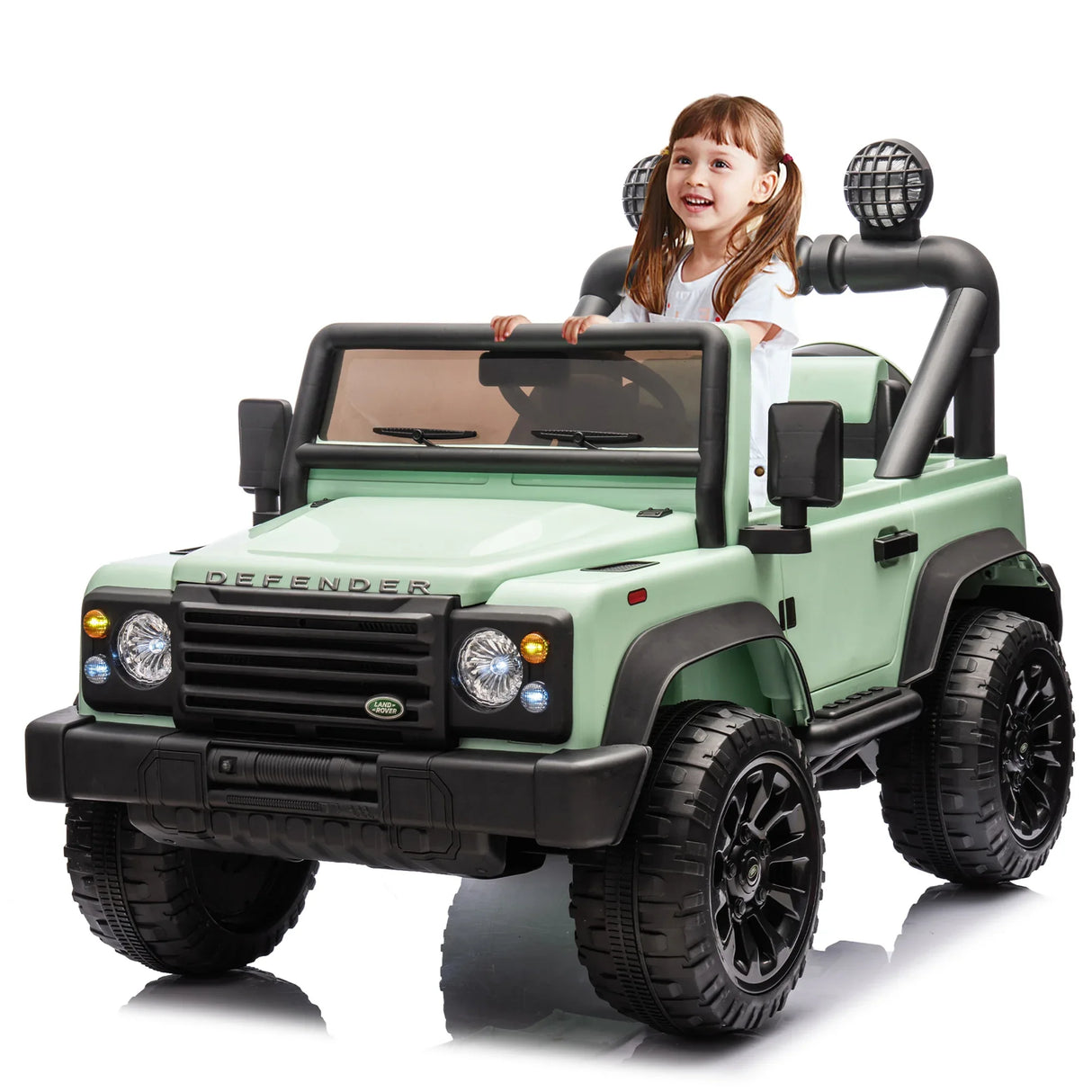 Licensed Land Rover Defender 24V Kids Ride-On Car - Omega Lifestyles