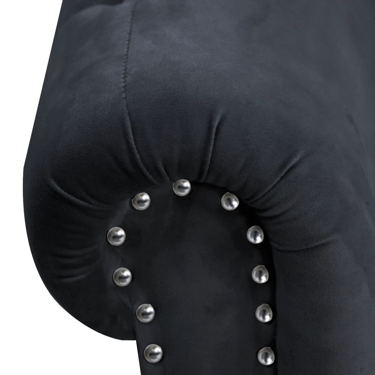 Classic Velvet Storage Chaise Lounge With Pillow - Omega Lifestyles