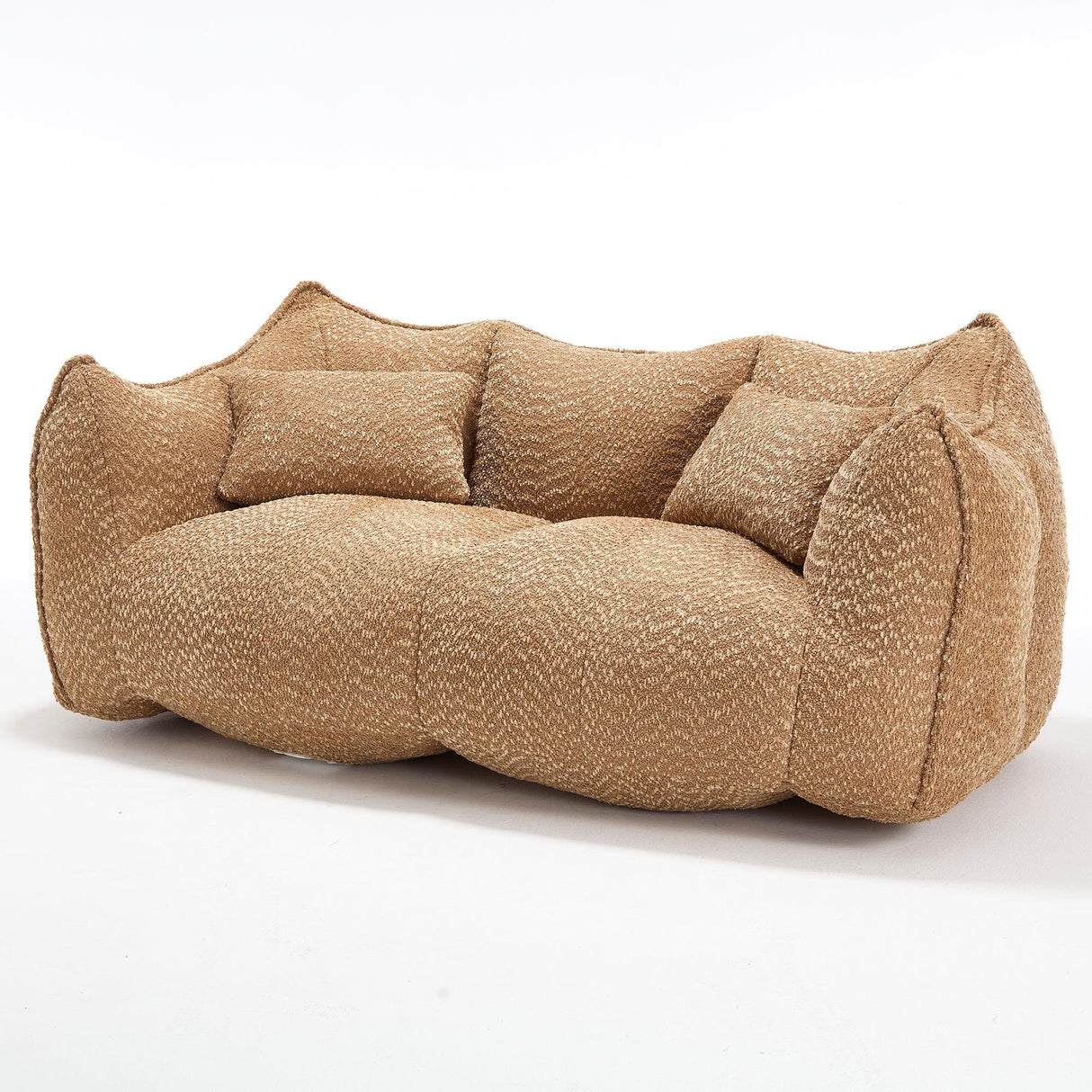 Dual Chenille Bean Bag Chair With High Resilience Foam - Omega Lifestyles