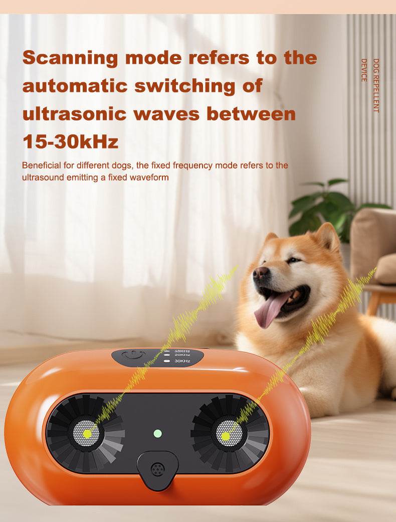 Ultrasonic Anti Bark Pet Relaxation Training Device - Sleep Galleria