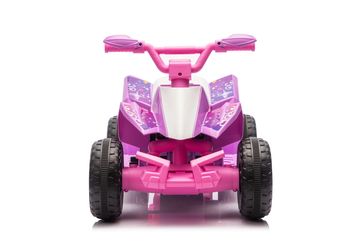 6V Battery Powered Kids Ride On ATV With Headlights - Omega Lifestyles