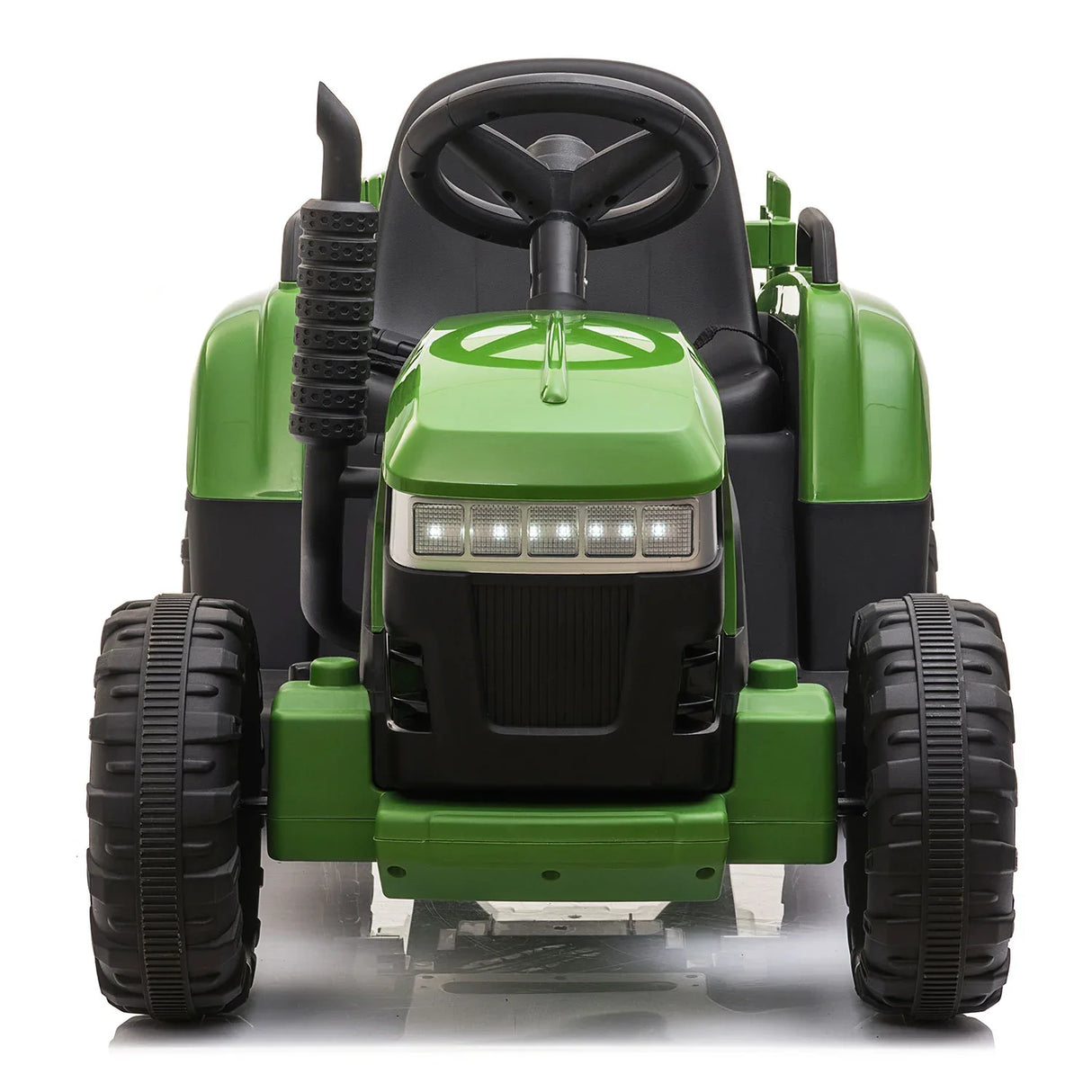 12V Battery Powered Kids Ride-On Tractor With Trailer - Omega Lifestyles
