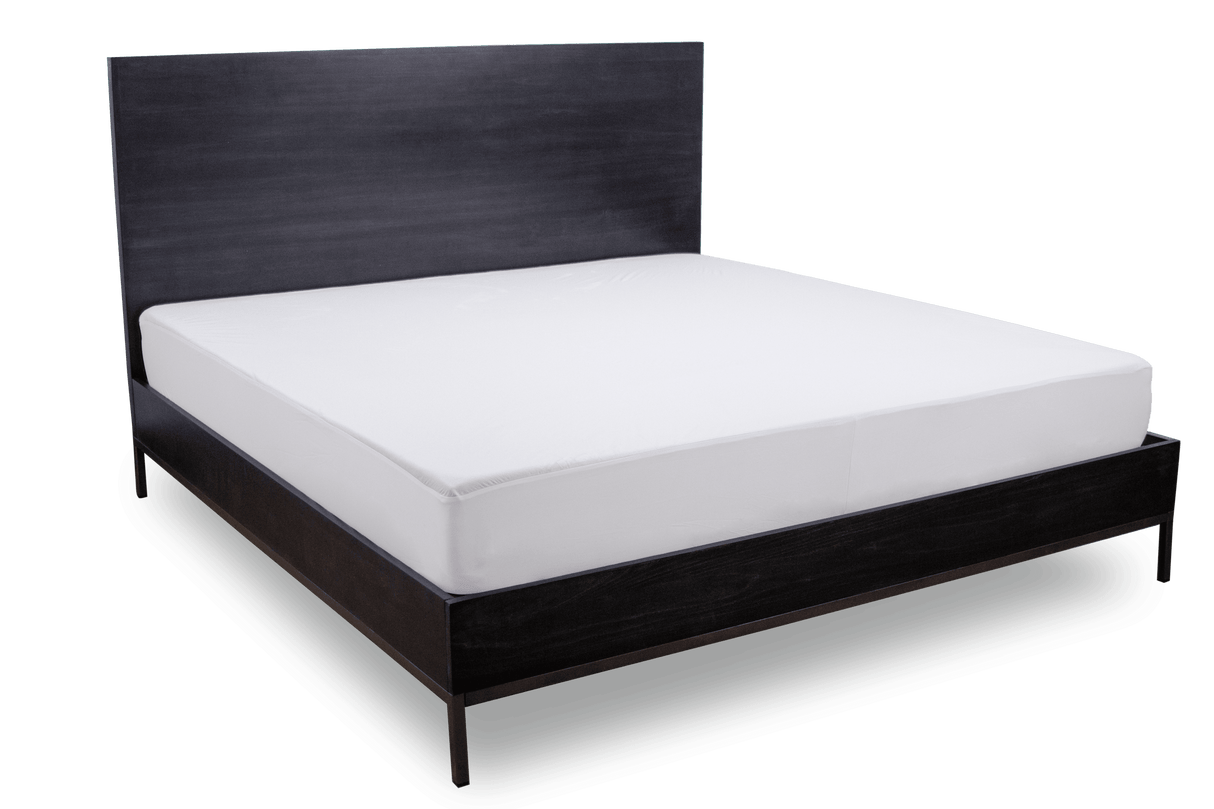 Hypoallergenic Smooth Top Polyester Mattress Protector Split Top Queen - Sleep Galleria