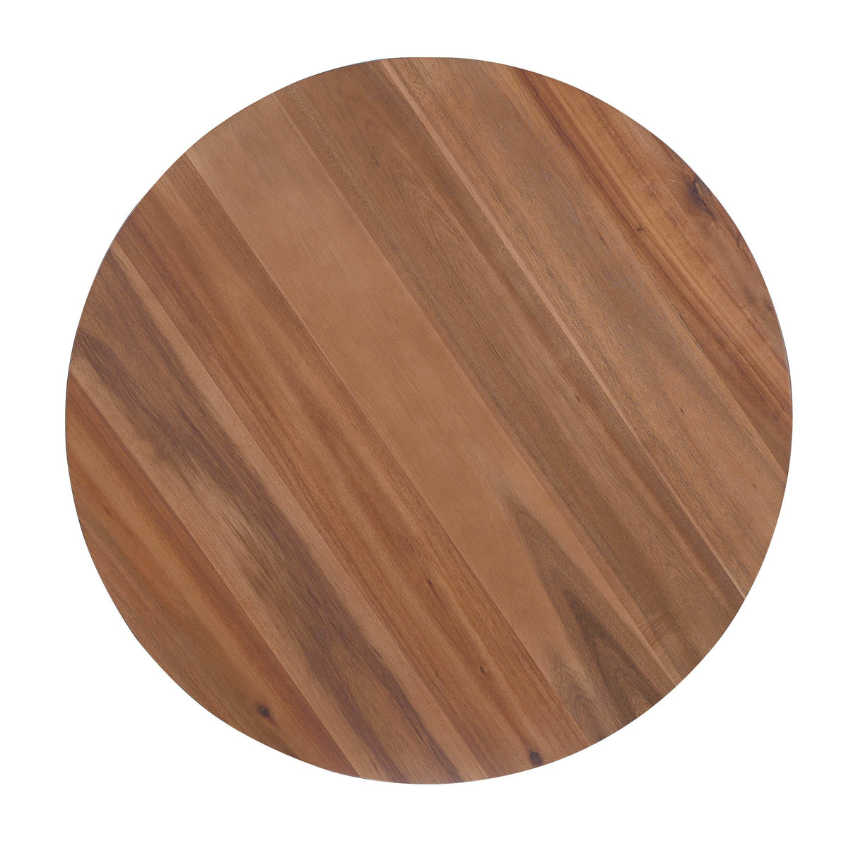 Acacia Solid Wood Round 30-Inch Coffee Table - Sleep Galleria
