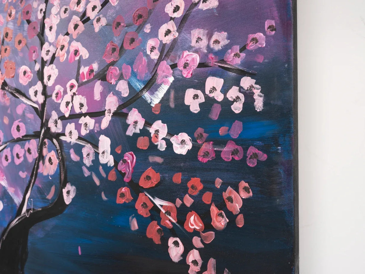 Hand-Painted Oversized Landscape Canvas Wall Art Painting - Omega Lifestyles