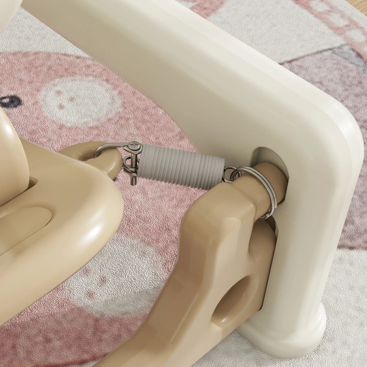 5-in-1 Toddler Rocking Horse Balance Bike Push Handle - Omega Lifestyles