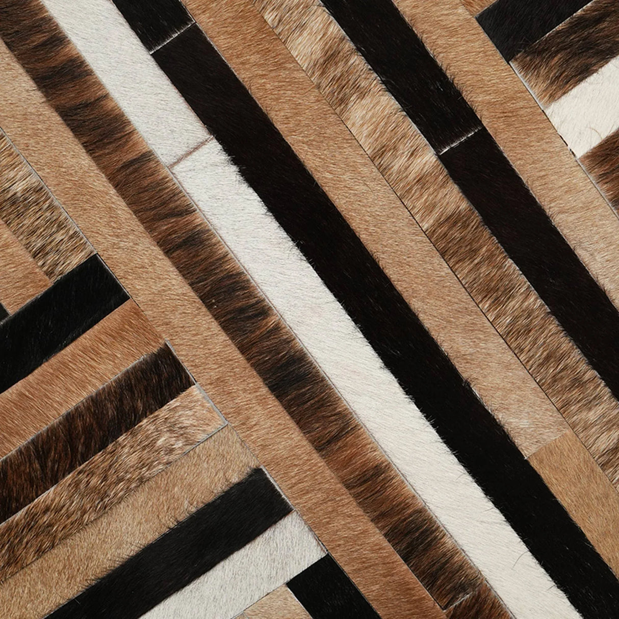 Hairon Leather 30x20 Inch Textured Wall Art Decor - Omega Lifestyles