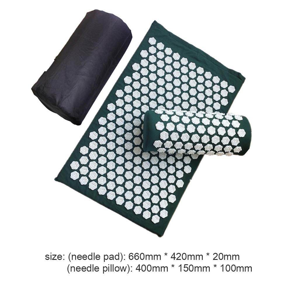 Lotus Shape Acupressure Mat Pillow Massage Set - Sleep Galleria