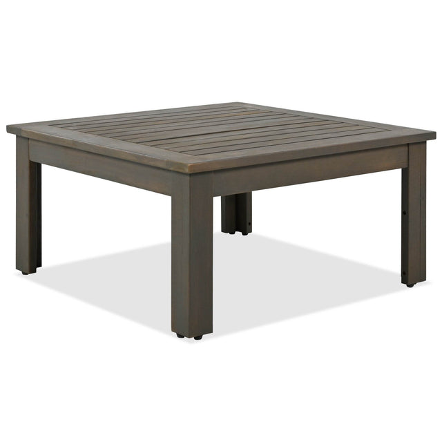 4-Piece Acacia Wood Outdoor Patio Sofa Seating Set - Omega Lifestyles