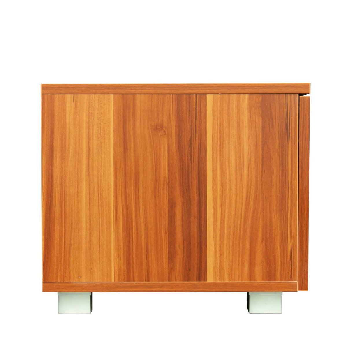 Walnut Mid-Century Media Console TV Stand - Sleep Galleria