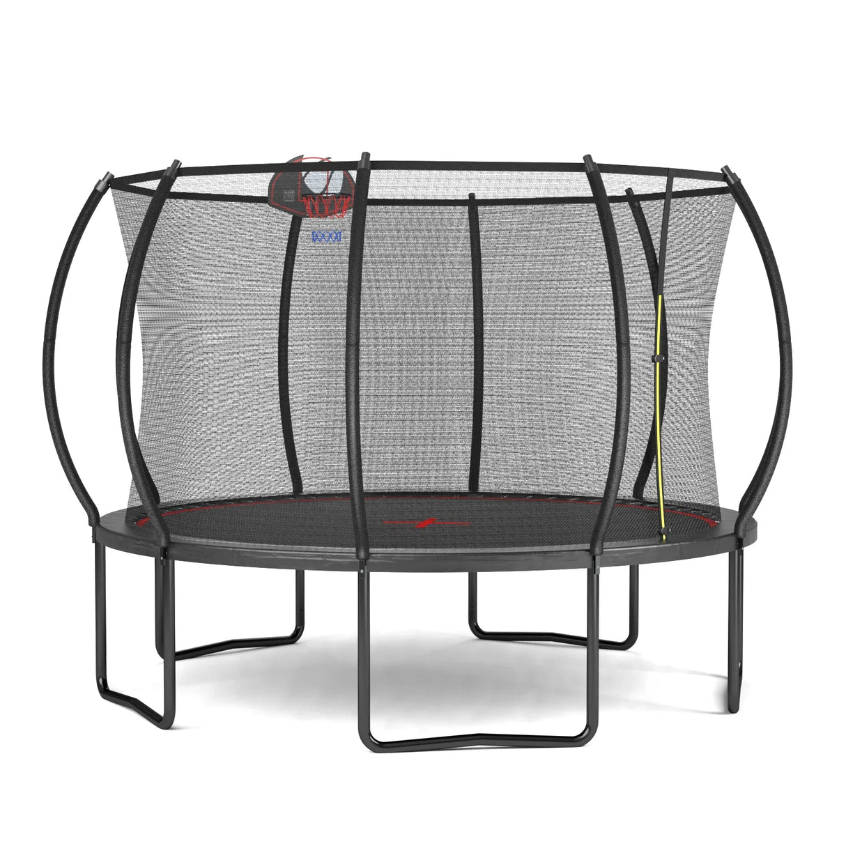 12-Foot Galvanized Steel Outdoor Garden Trampoline - Omega Lifestyles