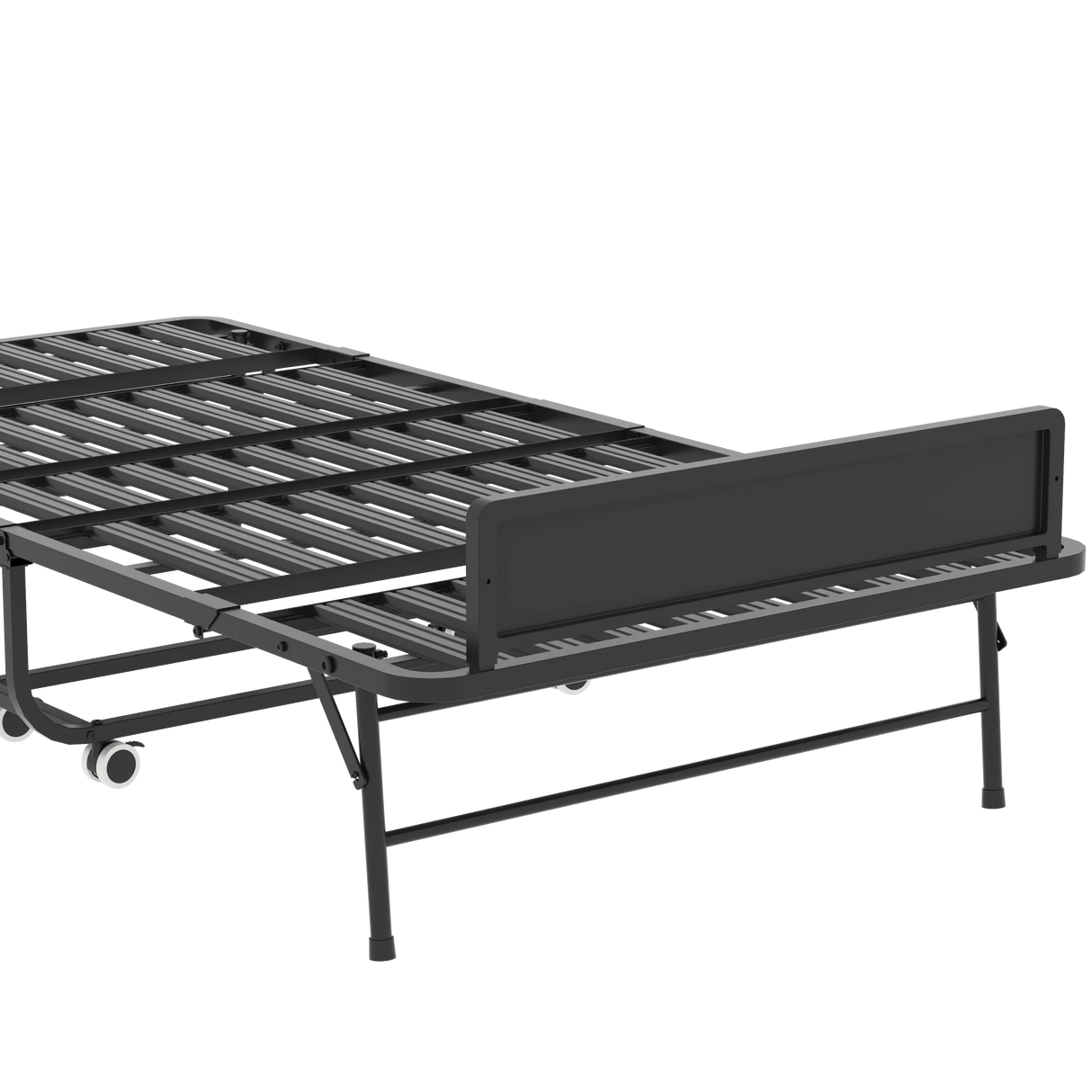 Twin Medium 5-Inch Memory Foam Folding Bed Frame - Omega Lifestyles