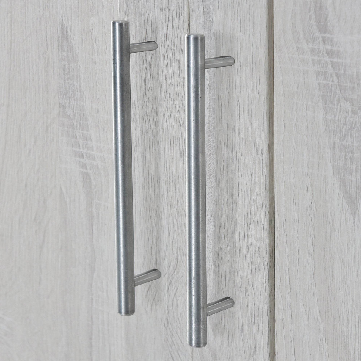 Classic White Solid Wood 4 Door Wardrobe With Drawers - Omega Lifestyles