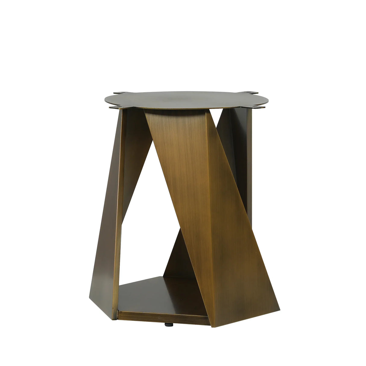 Modern Round Sintered Stone Dining Table With Turntable - Omega Lifestyles