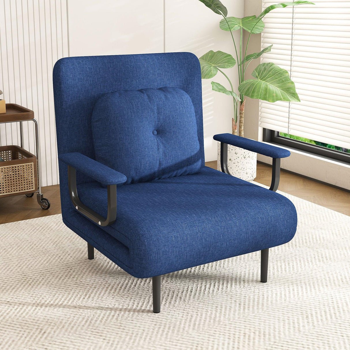 3-in-1 Folding Sofa Bed Adjustable Backrest Recliner Chair - Omega Lifestyles