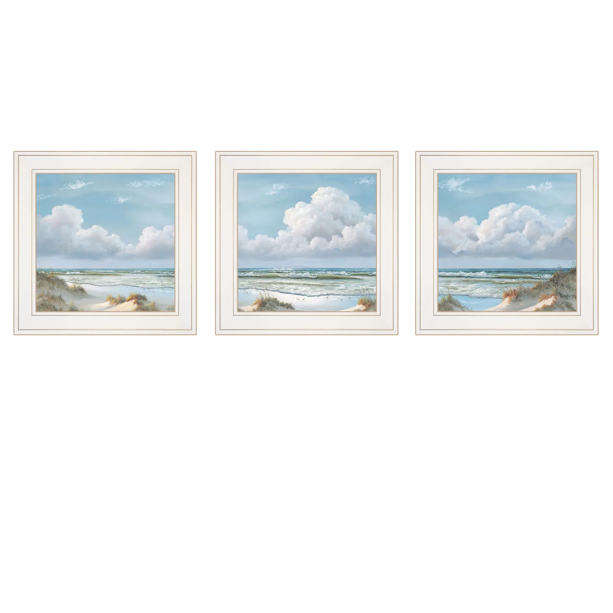 Multicolor Paper Framed Wall Art 3-Piece Vignette - Omega Lifestyles